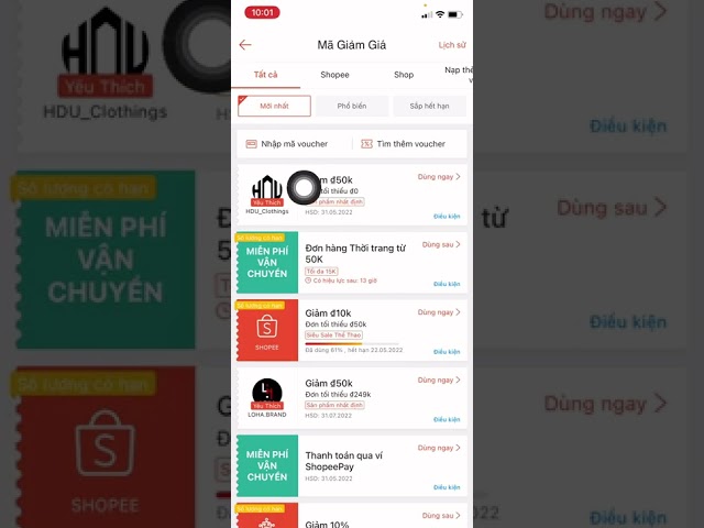 Cách áp dụng mã Voucher Shopee | Mét Sáu Mặc Gì