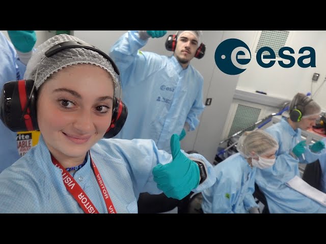 I Spent a Week at the European Space Agency | ESA Academy *ESEC-Galaxia*