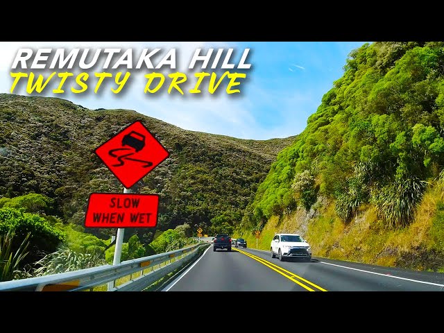 Remutaka Hill Crossing 4K | Wellington’s Twistiest Road