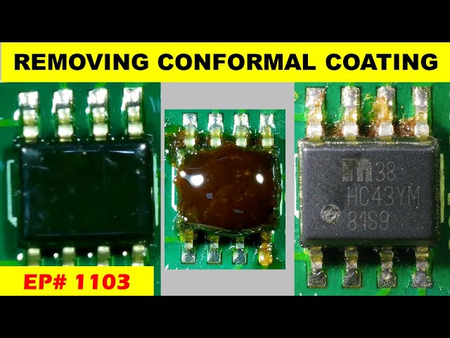 {1103} Removing Conformal Coating from electronics circuit boards