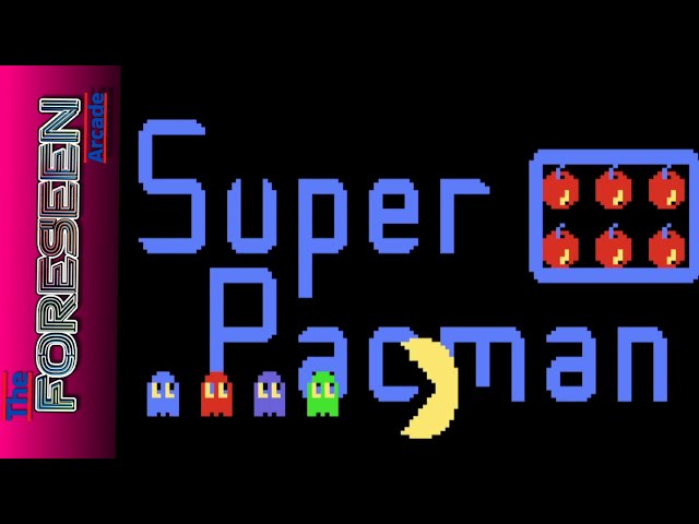 Super Pac-Man - Atari 5200 Prototype Gameplay