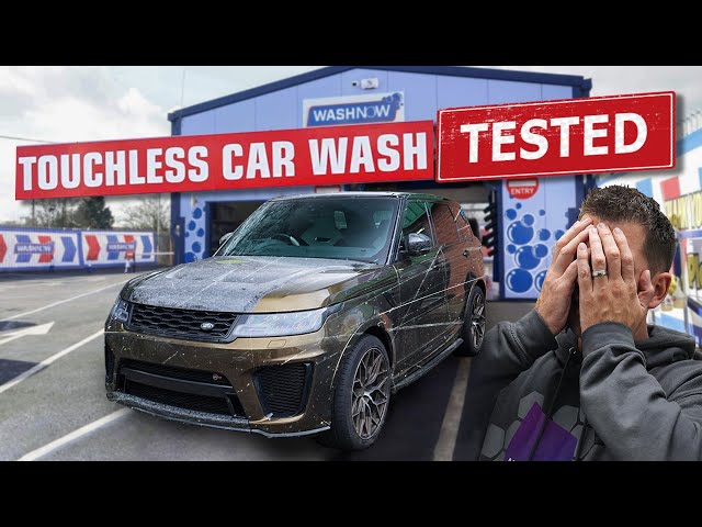 Testing the FIRST Touchless Car Wash in The UK