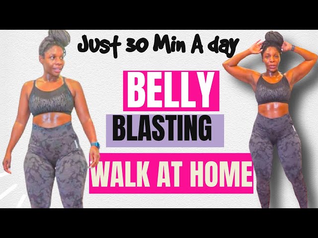 DO THIS EVERY MORNING TO BLAST BELLY FAT! 30 MIN INDOOR WALK AB FOCUSED! BODY FOR DAYS CHALLENGE!