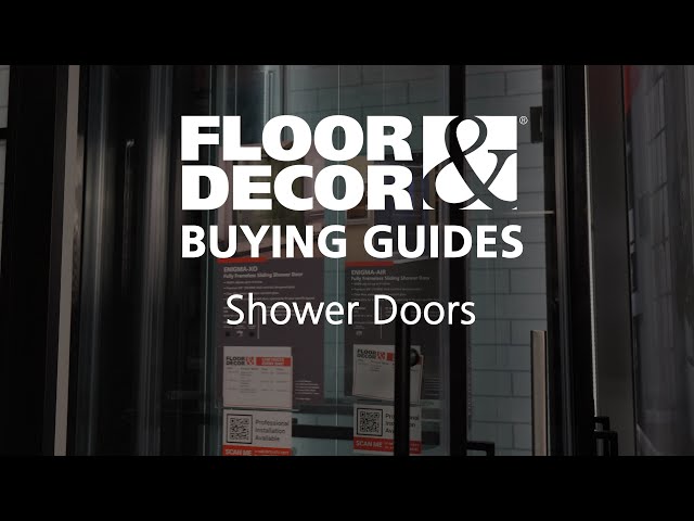 Shower Door Buying Guide