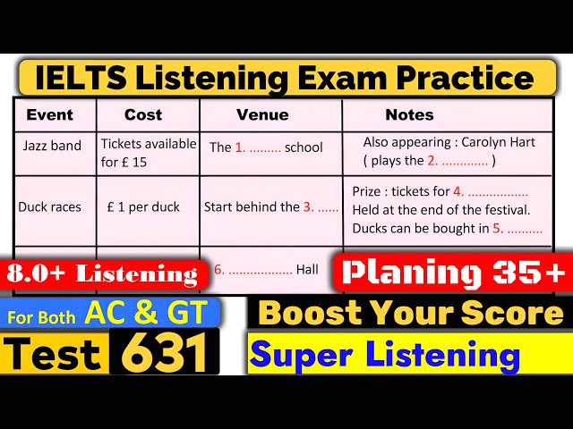 ielts listening practice test 2025 with answers  | ielts listening | listening practice