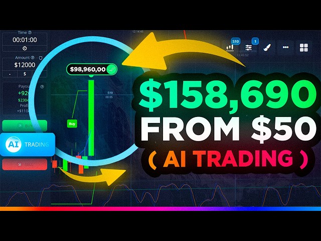 $50 TO $158,690 WITH AI TRADING BOT ON POCKET OPTION | POCKET OPTION BOT | BINARY OPTION STRATEGY