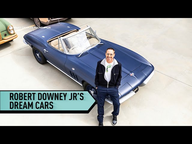 Robert Downey Jr gives away eco-modified dream cars from his personal collection for charity