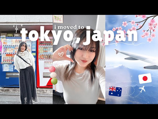 i moved to tokyo, japan 🇯🇵 first time living overseas, working holiday visa, leaving comfort zones