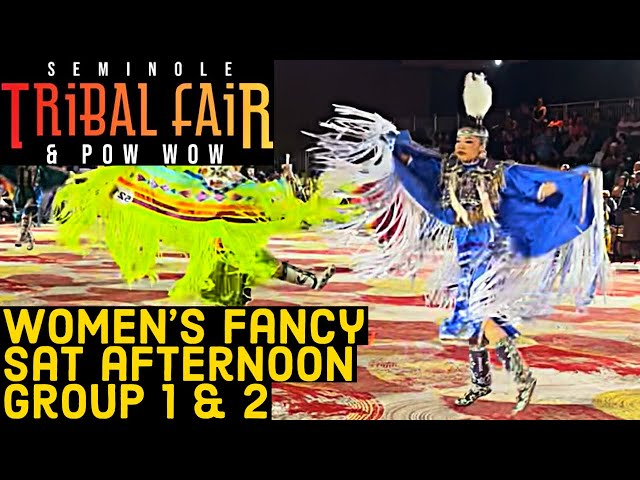 Jr Women's Fancy | Seminole Tribal Fair Powwow 2025 | Sat Afternoon