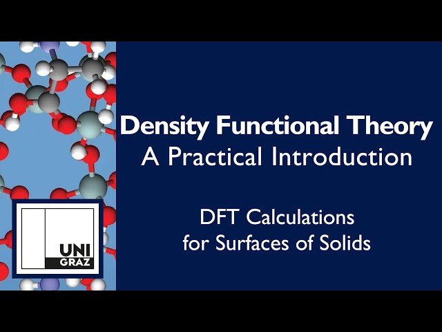 Introduction to Density Functional Theory [Part Four] DFT Calculation for Surfaces of Solids