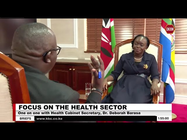 Focus on The Health Sector: One on One with CS Deborah Barasa