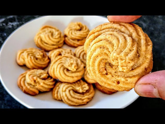 Only a few people know this method! Cookies that melt in your mouth!how delicious!perfect recipe