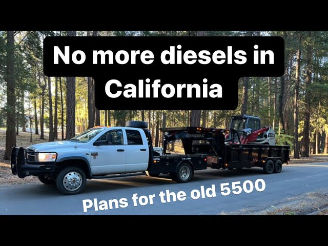 NO More DIESELS in California.. Why I haven't bought any older diesel trucks