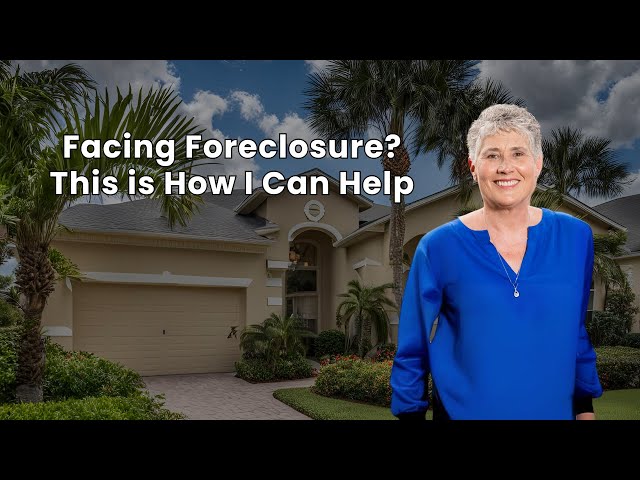 Facing Foreclosure? This is How I Can Help