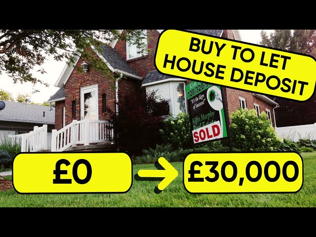 How To Save For Your First Buy-To-Let Deposit Property UK