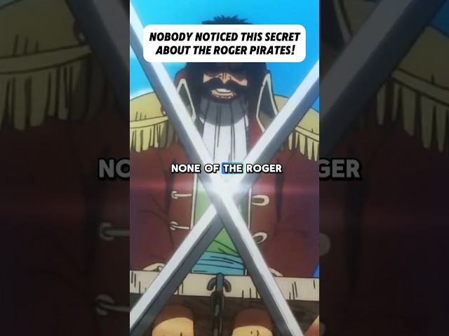 Nobody Noticed This Secret About Roger Pirates! #onepiece #roger #rayleigh #scoppergaban #crocus