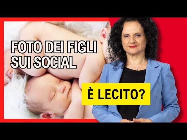 È lecito pubblicare sui social le foto dei figli piccoli?