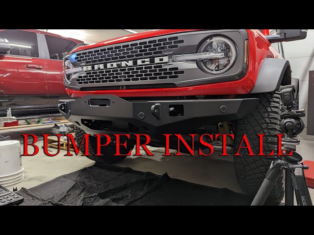 Ford Bronco Badlands gets a winch bumper!