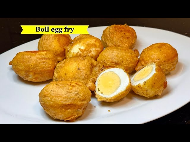 Boil Egg Fry Recipe | Besan Wala Anda | boil egg fry | Iqra Food Fusion, | anda fry