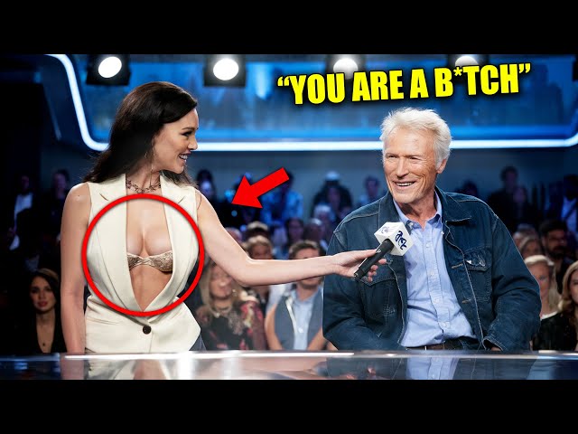 Clint Eastwood Hilariously DESTROYS Liberal TV Host on LIVE, His Response Shocked Everyone!