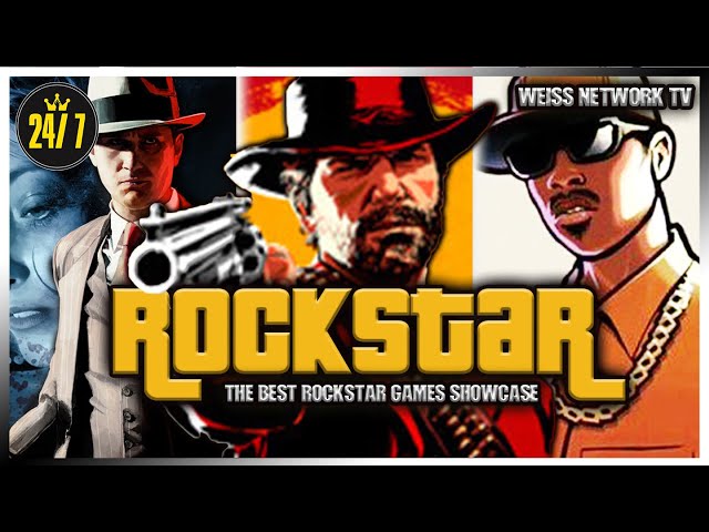 🔴 24/7 ROCKSTAR GAMES Walkthrough Marathon Stream 🚨 Eat/Sleep/Study/Relax🚨 by Weiss Network TV 🚨