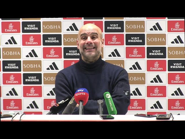 Lewis-Skelly's celebration? "THAT'S GOOD!" 😳 | Pep Guardiola Press Conference | Arsenal 5-1 Man City