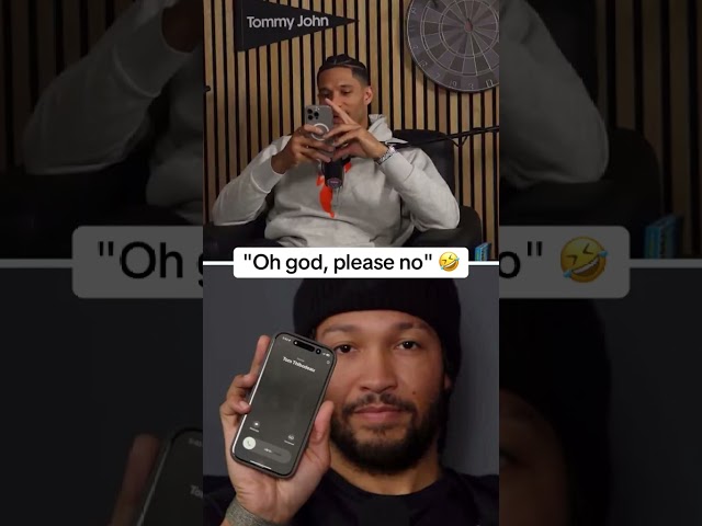 Thibs called Jalen Brunson while they were filming (via @Roommates Show/TT)