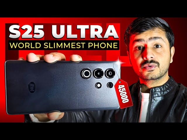 Itel S25 Ultra Unboxing | Slimmest Phone Under 45K?