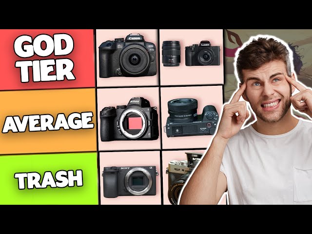 BEST Budget Mirrorless Camera Tier List 2024 (For Beginners, Travel, Vlogs)