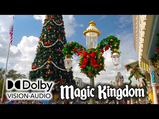 A Winter Wonderland: Magic Kingdom Disney World