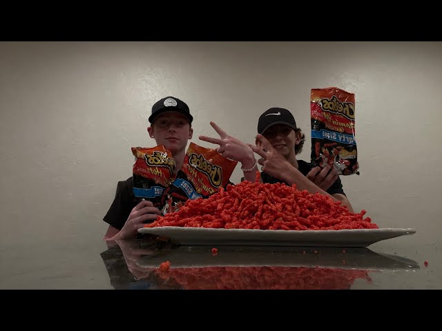 We Attempt to Eat 7,600+ Calories of Flamin’ Hot Cheetos