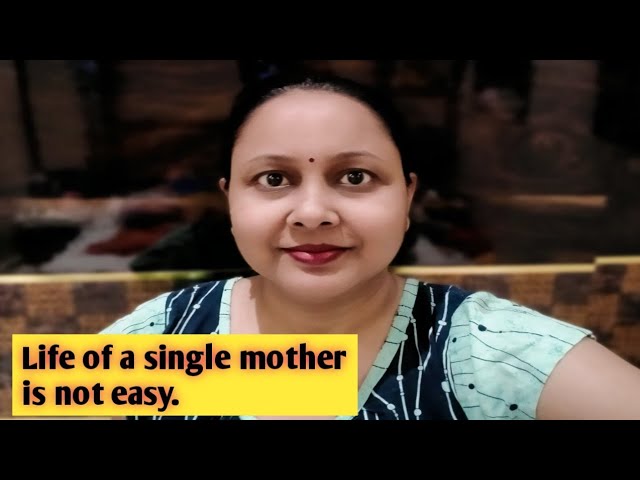 Life of a single mother is not easy | Sarika Gupta Vlogs