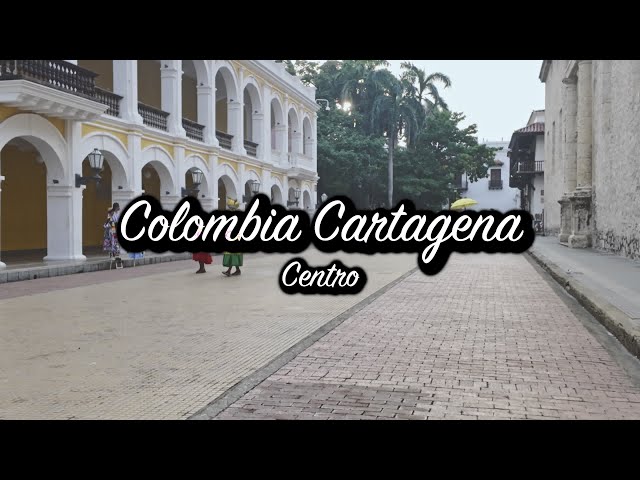 Centro | Cartagena| Colombia | Walking Tour 4K HDR 60fps