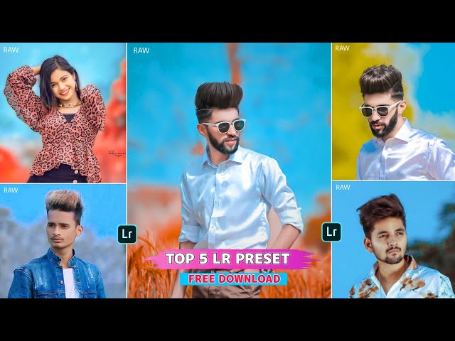 Top 5 lightroom presets free download | Lightroom top 5 presets download | Lr preset download 2022