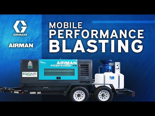 LESS DUST Blasting Trailer | Ultimate Sandblasting | SAVE Money & Time | EqoAir Blasting Trailer