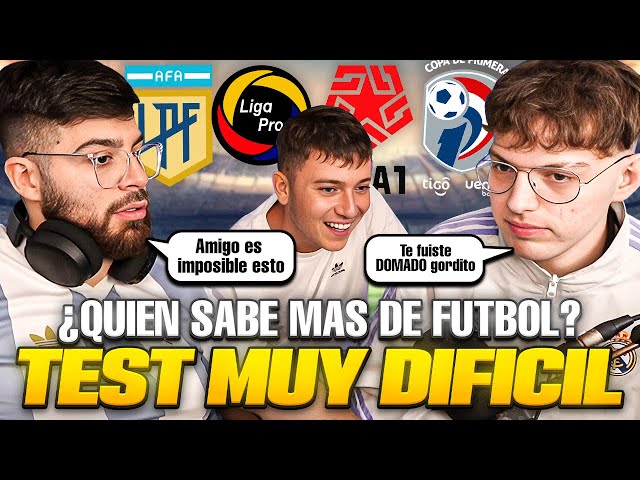 ¿QUIEN SABE MAS DE FUTBOL? LA COBRA VS @DavooXeneizeTwitch   @EZZEQUIEL (NIVEL ALTO)