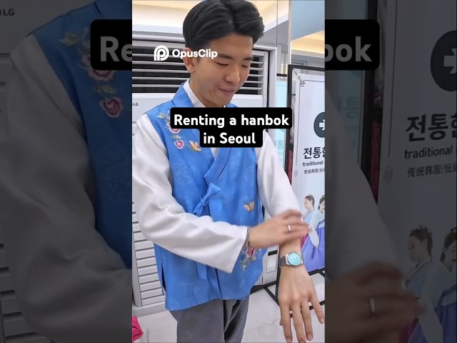 🇰🇷what renting a hanbok is like