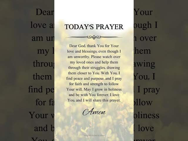 TODAY'S PRAYER Dear God,#prayers#prayertime#Christian#Jesus#Prayer#Devotional#ChristianMotivation