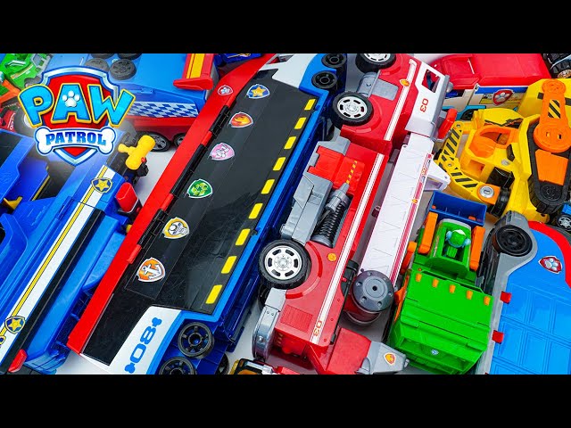 Paw Patrol toys unboxing ASMR | Paw Patrol Big Trucks Pups | Mighty Pups | Police Cruiser | Cat Pack