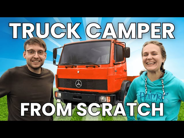 The Wheels Come Off | Old Scrapped Truck to Dream Camper