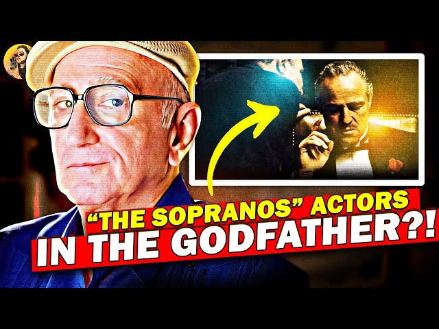 "The Sopranos" stars in "The Godfather"! (SECRET CAMEOS that you 100% missed)