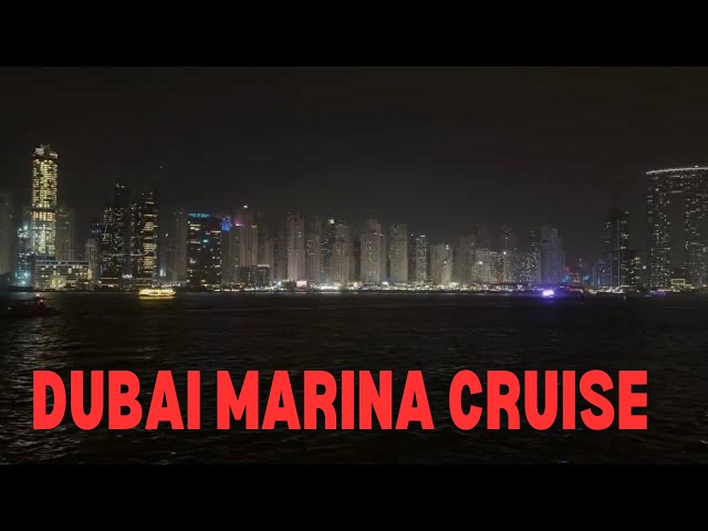 Dubai Marina Cruise Scenic Journey Through Dubai's Iconic Skyline 🌆 Shot on ​⁠@GoPro Hero Black11