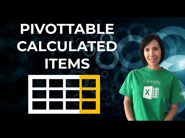 Excel PivotTable Calculated Items + the EASY way to Distinguish them from Calc. Fields