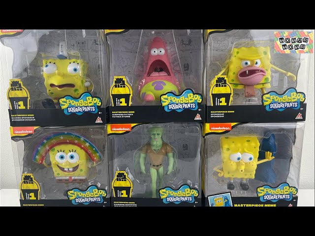 SpongeBob SquarePants Masterpiece Meme Unboxing Toy Review | Collectible Vinyl Figures