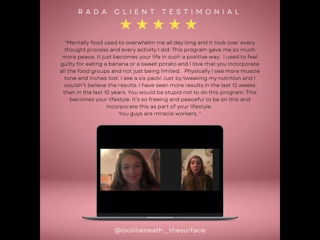 Rada Client Testimonial