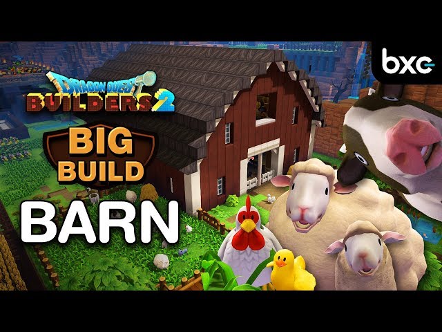 Barn Tour & Making of | Animal Farm House | Dragon Quest Builders 2