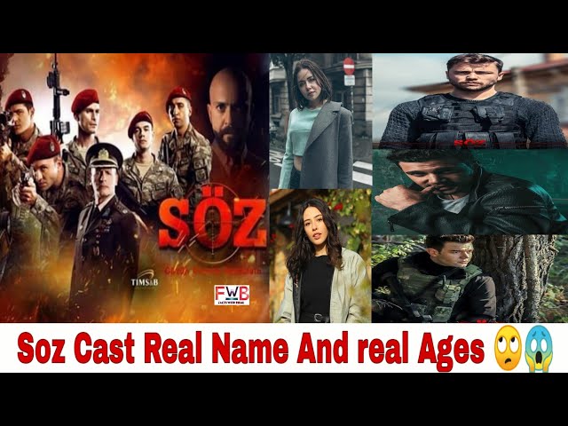 Söz Cast Real Name And real Ages 😎| Söz castro Realist Nasılsın anda Realist ateş | FactsWithBilal