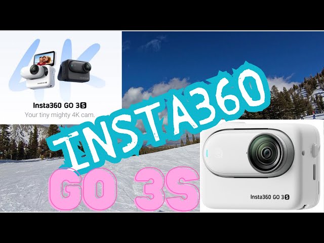 A New Level of Vlogging - Insta360 GO 3S!  Vlogging While Skiing!