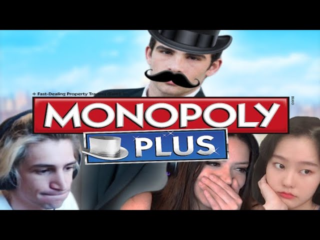 Leftist Monopoly w  xQc, 39Daph, and Adept!