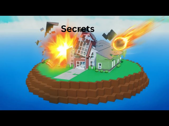 Revealing secrets in Roblox "Natural Disaster Survival".